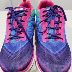 Skechers Rainbow Skech-Knit Memory Foam Shoes Women's 8
